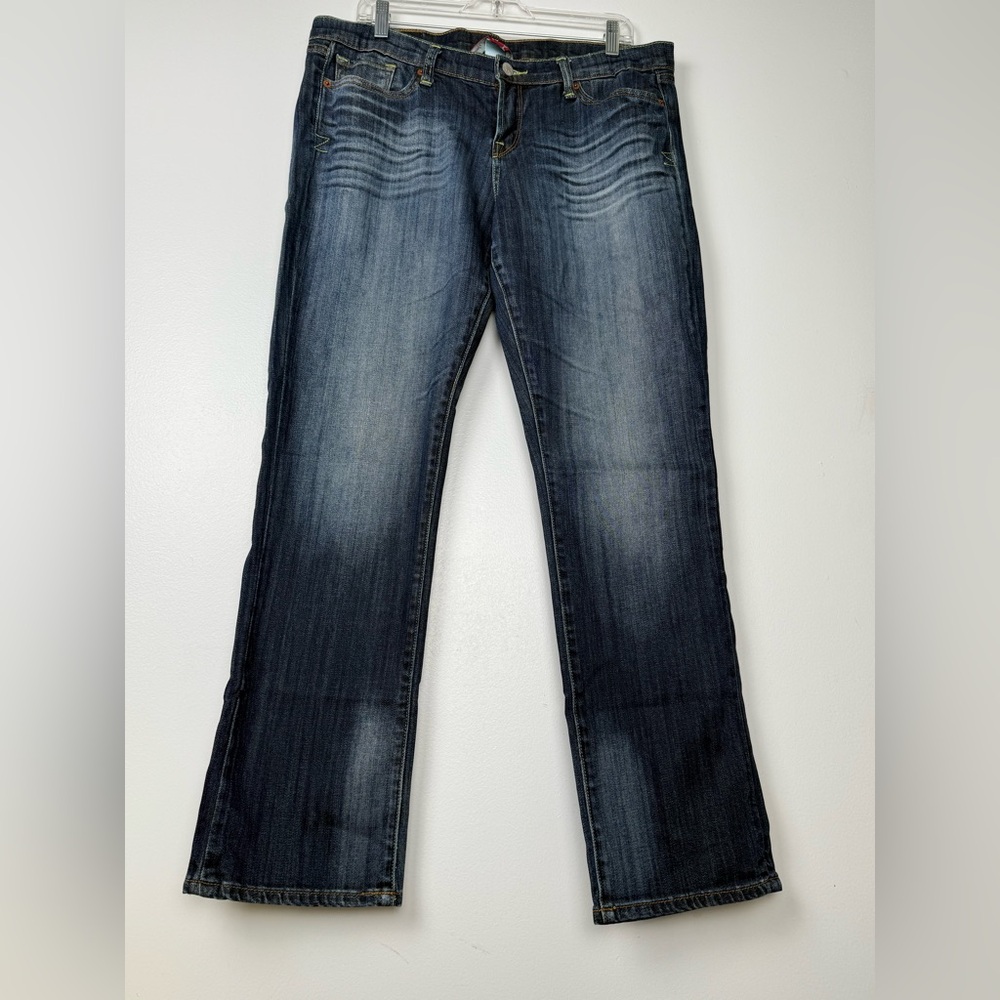 Lucky Brand Men's Dark Blue Bootcut‎ Jeans